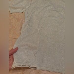 Vintage Sparkly Grey Large Top